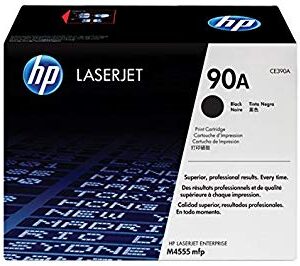 HP 90A Black Original LaserJet Toner Cartridge CE390A