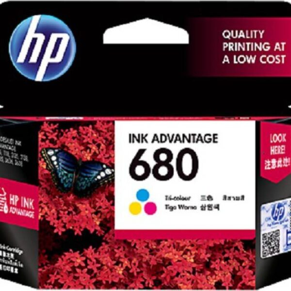 HP 680 Color Ink Cartridge (F6V26AA)