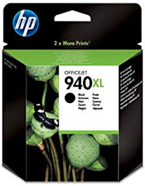 HP 940XL Black Ink Cartridge (C4906AA)