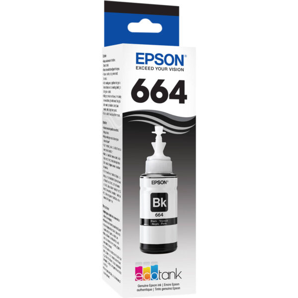 EPSON 664 Ink Bottle Black 70ml