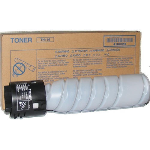 Konica Minolta TN 116 Black Toner Bottle, 1-Set