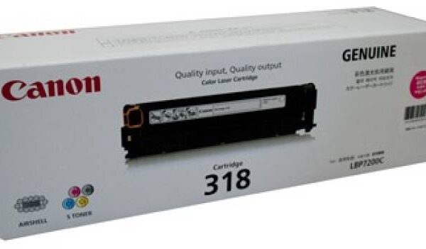 CANON 318 BLACK TONER CARTRIDGE