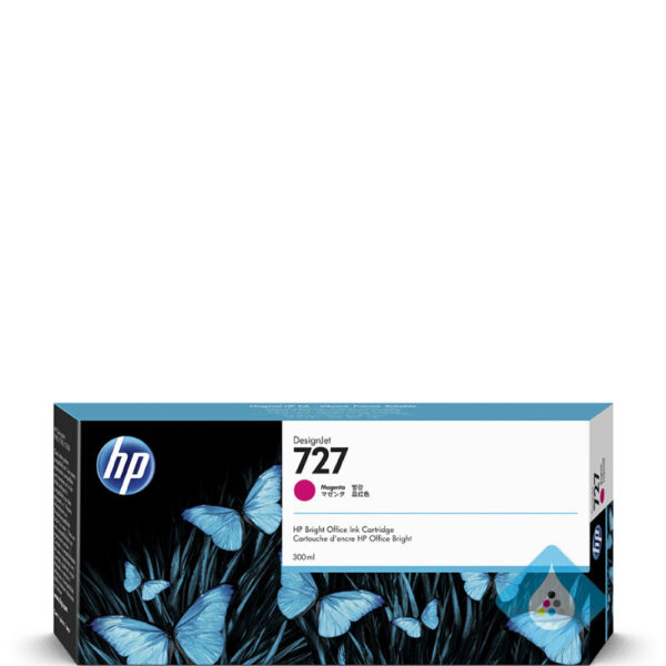 HP 727 300ML MAGENTA PLOTTER INK CARTRIDGE
