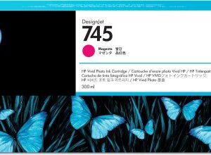 HP 745 300ML MAGENTA PLOTTER INK CARTRIDGE