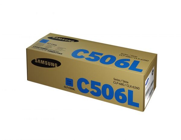 SAMSUNG 506 CYAN TONER CARTRIDGE